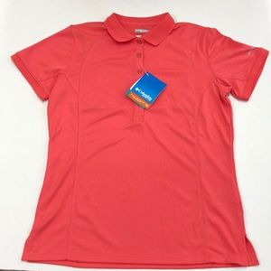 Columbia women’s polo shirt size small Pink Fushia